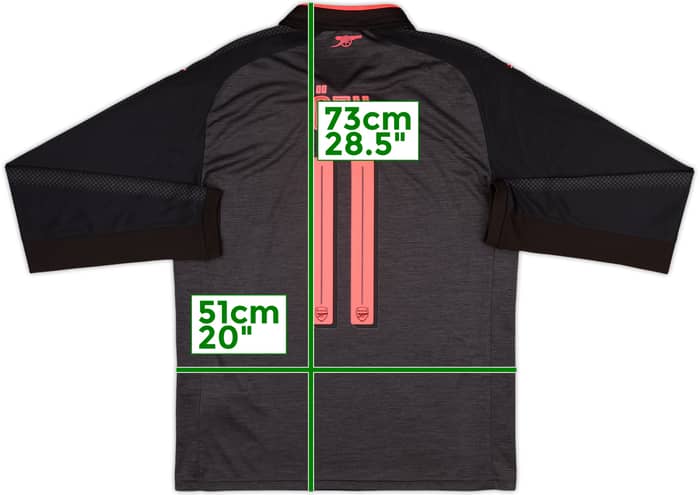 2017-18 Arsenal Third L/S Shirt Ozil #11 - 10/10 - (M)
