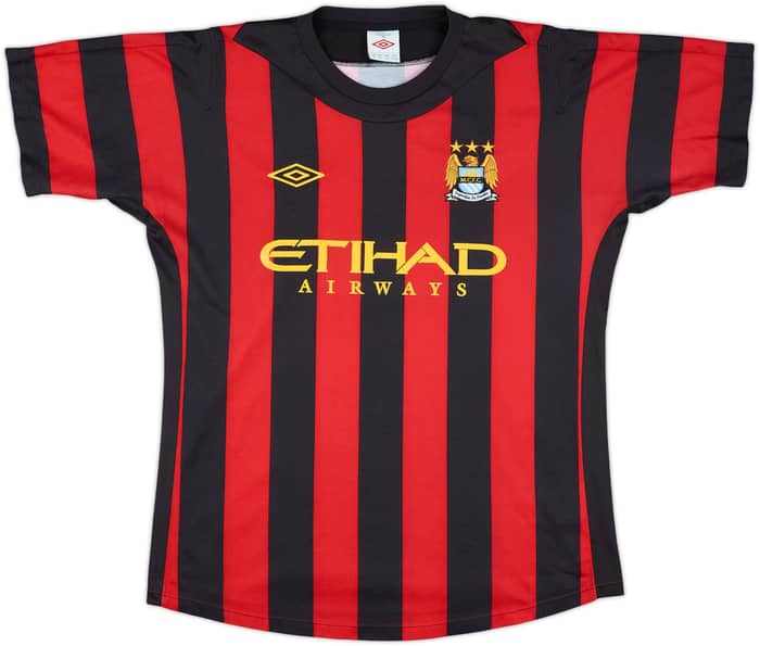 2011-12 Manchester City Away Shirt Silva #21 - 7/10 - (M)