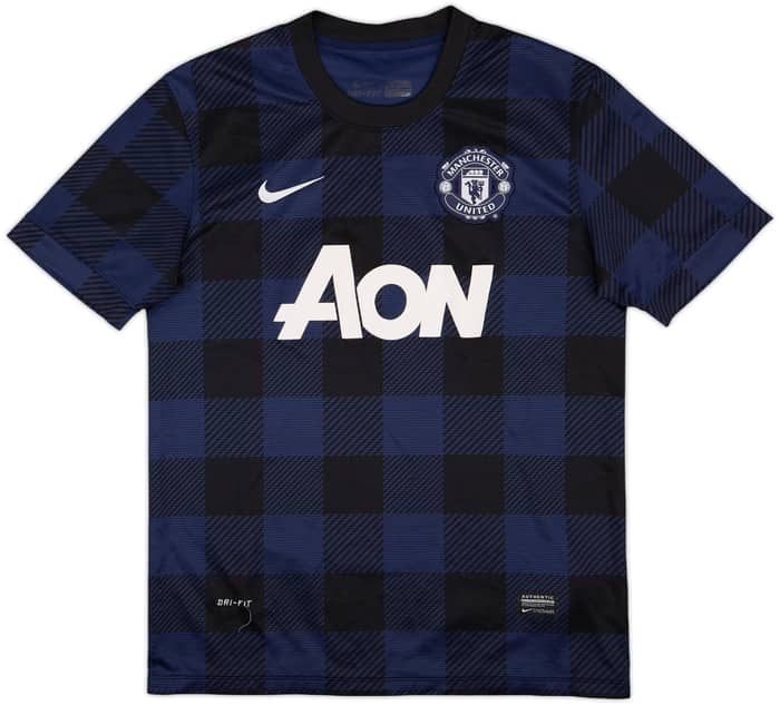 2013-14 Manchester United Away Shirt Mata #8 - 8/10 - (M)