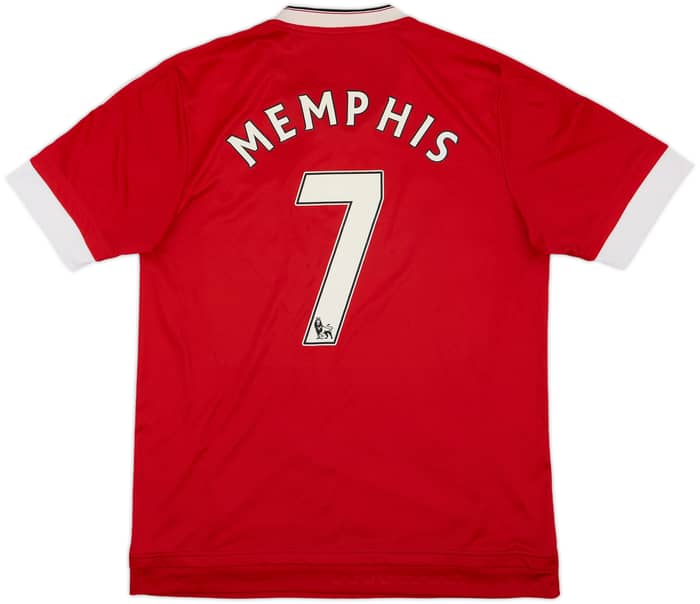 2015-16 Manchester United Home Shirt Memphis #7 - 6/10 - (L)