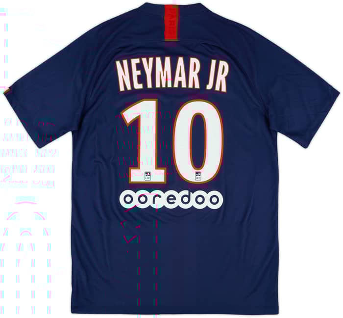 2019-20 Paris Saint-Germain Home Shirt Neymar Jr #10 - 10/10 - (M)