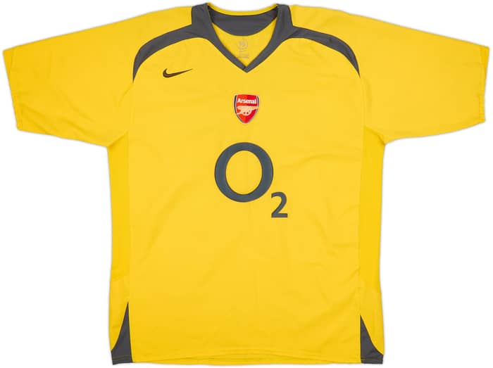 2005-06 Arsenal Away Shirt Henry #14 - 8/10 - (XL)