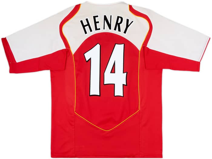 2004-05 Arsenal Home Shirt Henry #14 - 7/10 - (L)