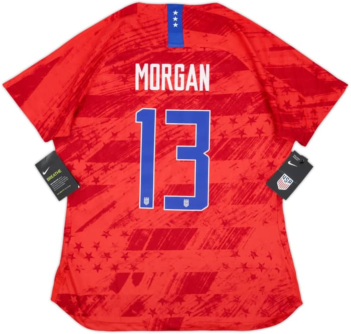 2019-20 USA Away Shirt Morgan #13 (Women's L)