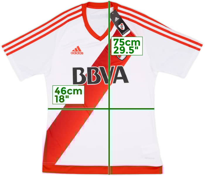 2016-17 River Plate Home Shirt (M)