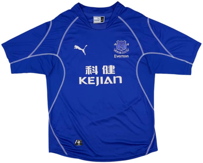 2002-03 Everton Home Shirt Rooney #18 - 9/10 - (L)