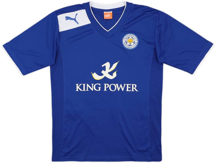 2012-13 Leicester Home Shirt Drinkwater #16 - 7/10 - (M)