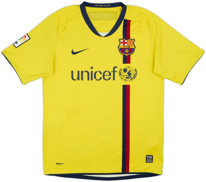 2008-10 Barcelona Away Shirt Messi #10 - 4/10 - (S)