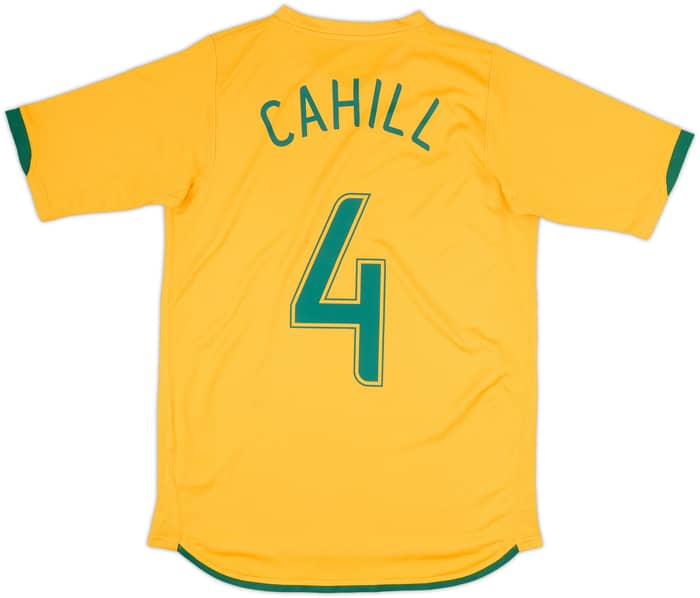 2006-08 Australia Home Shirt Cahill #4 - 9/10 - (S)