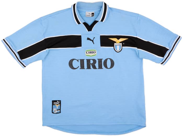 1998-00 Lazio Home Shirt Nedved #18 - 9/10 - (XL)