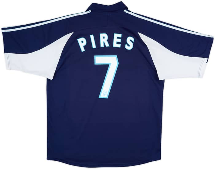 1999-00 Olympique Marseille Away Shirt Pires #7 - 8/10 - (L)