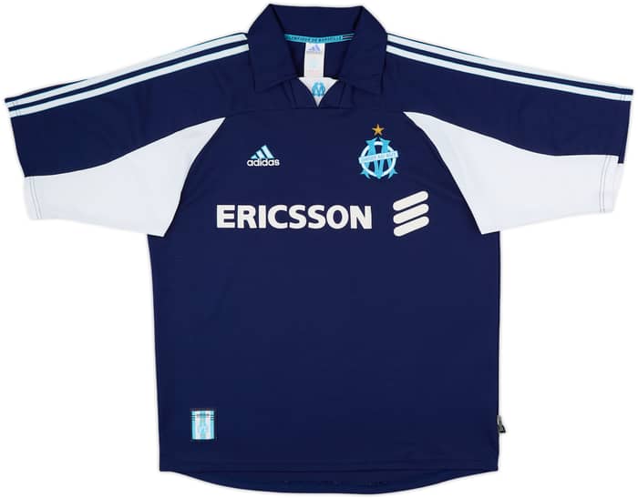 1999-00 Olympique Marseille Away Shirt Pires #7 - 8/10 - (L)