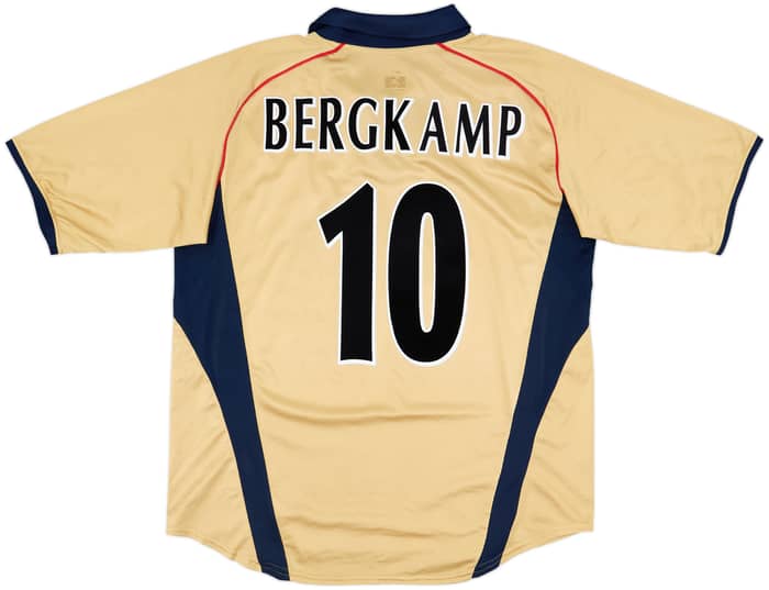 2001-02 Arsenal Away Shirt Bergkamp #10 - 10/10 - (L)