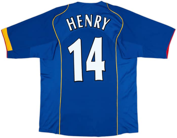 2004-06 Arsenal Away Shirt Henry #14 - 10/10 - (L)