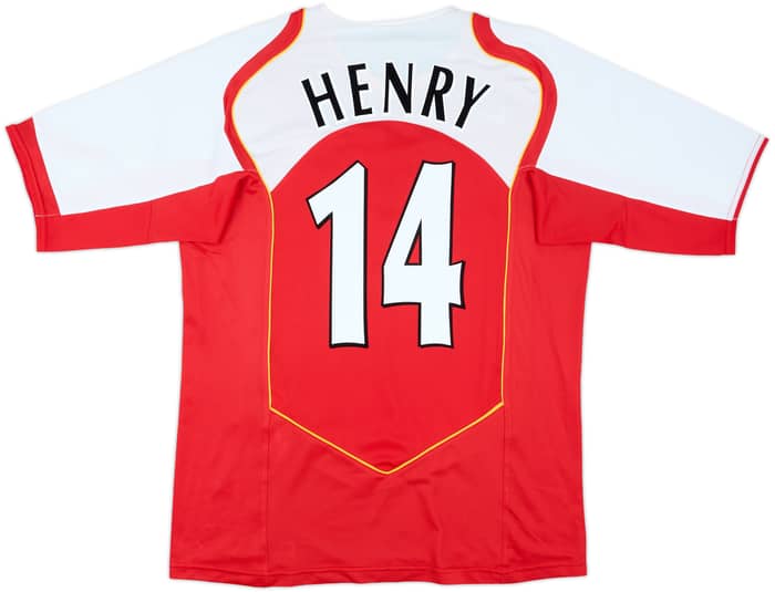 2004-05 Arsenal Home Shirt Henry #14 - 8/10 - (L)