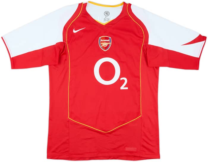 2004-05 Arsenal Home Shirt Henry #14 - 8/10 - (L)