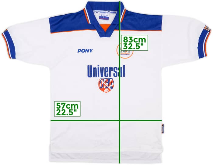 1997-99 Luton Town Home Shirt - 8/10 - (L)