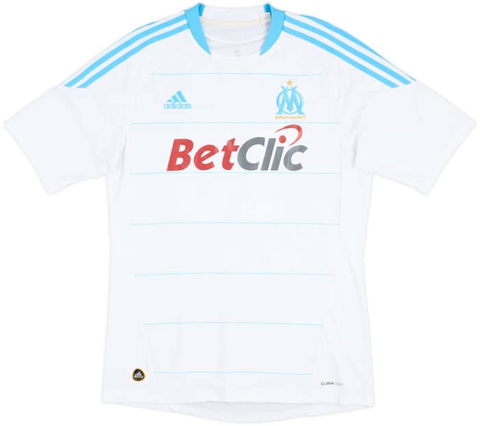 2010-11 Olympique Marseille Home Shirt Gignac #10 - 7/10 - (L)