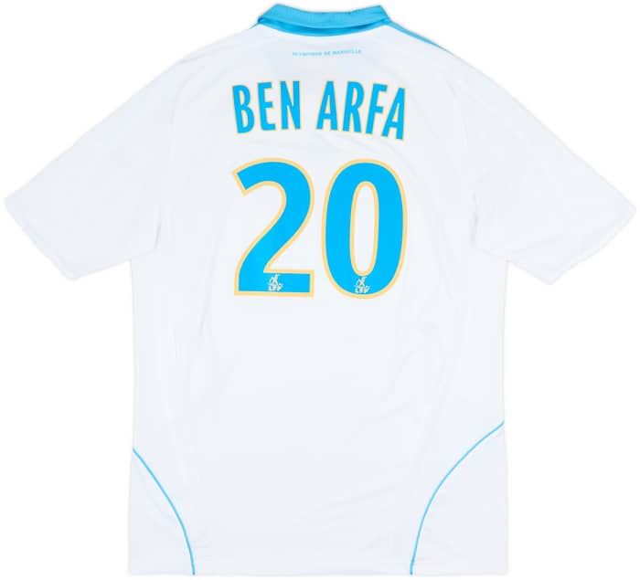 2008-09 Olympique Marseille Home Shirt Ben Arfa #20 - 8/10 - (L)