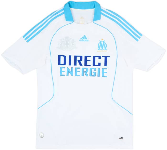 2008-09 Olympique Marseille Home Shirt Ben Arfa #20 - 8/10 - (L)