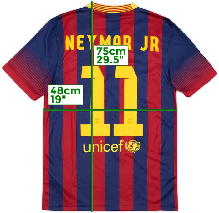 2013-14 Barcelona Home Shirt Neymar Jr #11 (S)