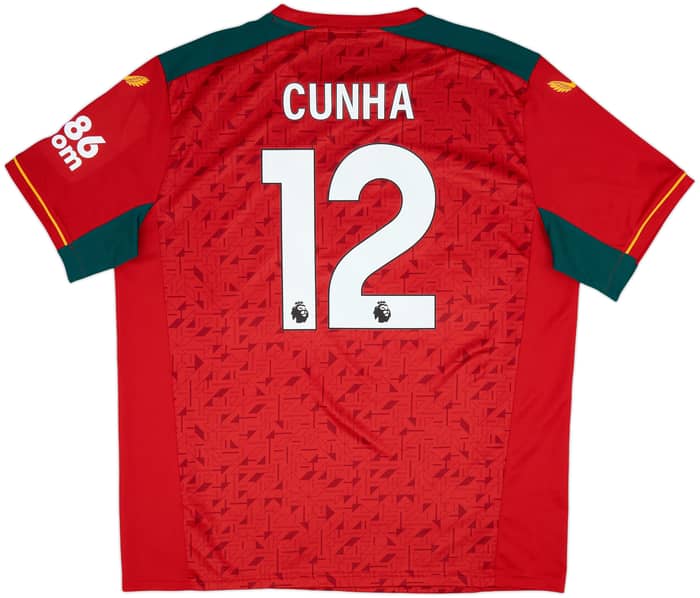 2023-24 Wolves Away Shirt Cunha #12 - 10/10 - (XXL)
