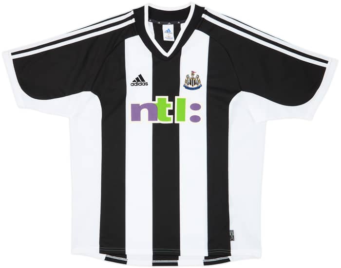 2001-03 Newcastle Home Shirt Shearer #9 - 10/10 - (L)