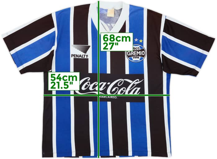 1991-92 Gremio Home Shirt #10 - 8/10 - (M)