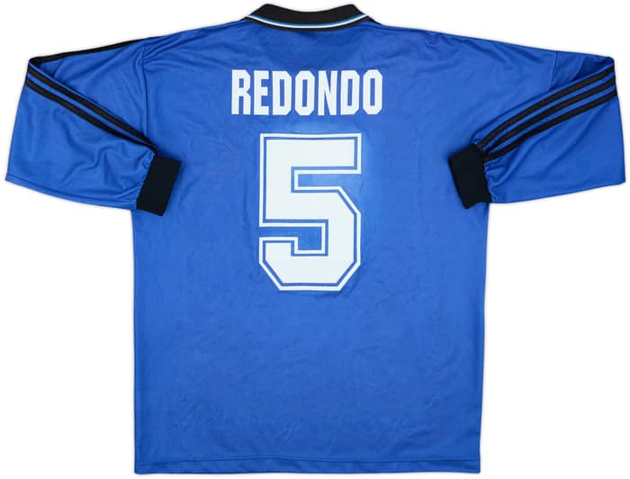 1994-97 Argentina Away L/S Shirt Redondo #5 - 5/10 - (L)