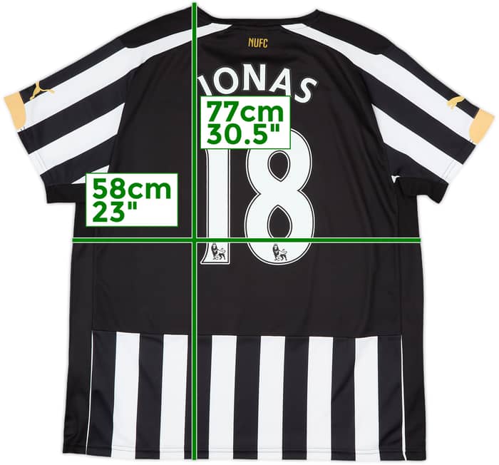 2014-15 Newcastle Home Shirt Jonas #18 - 10/10 - (L)