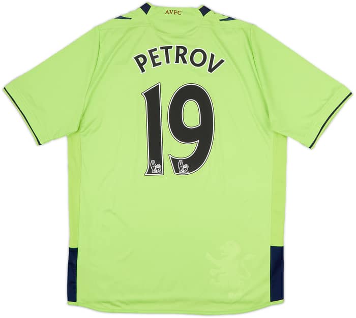 2012-13 Aston Villa Away Shirt Petrov #19 - 6/10 - (L)