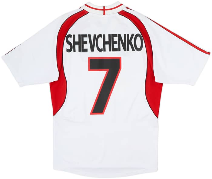2000-02 AC Milan Away Shirt Shevchenko #7 - 8/10 - (L)