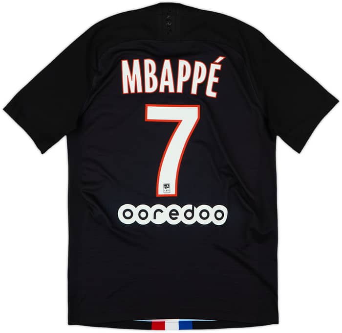 2019-20 Paris Saint-Germain Authentic Fourth Shirt Mbappe #7 - 7/10 - (S)