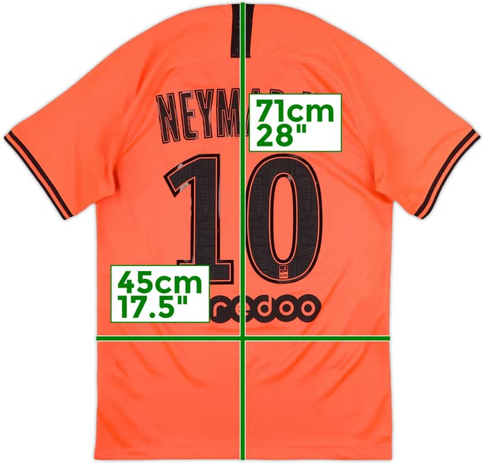 2019-20 Paris Saint-Germain Away Shirt Neymar Jr #10 - 7/10 - (S)
