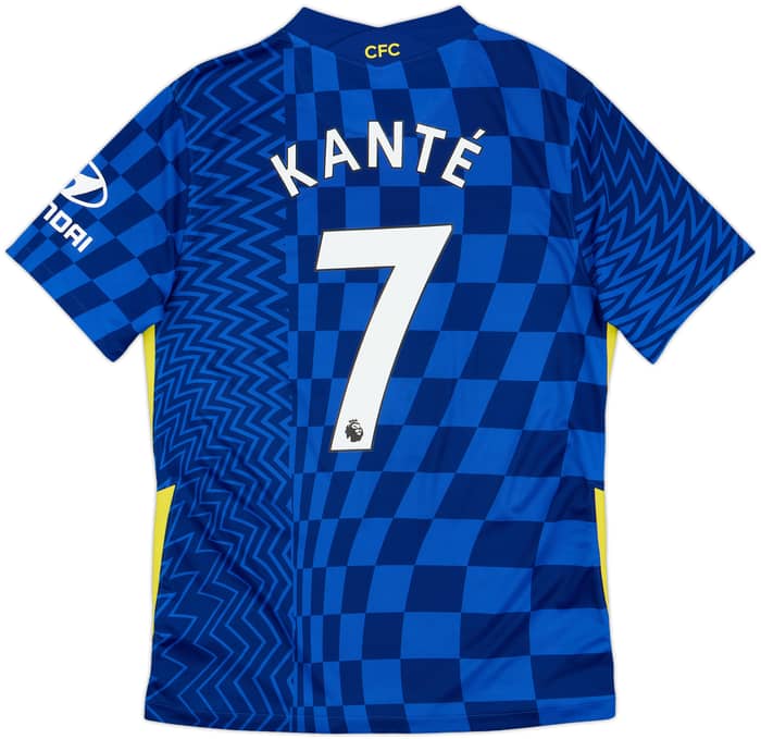 2021-22 Chelsea Home Shirt Kante #7 - 9/10 - (M)