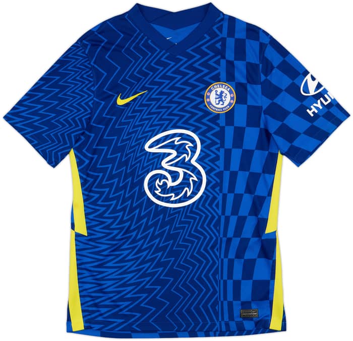 2021-22 Chelsea Home Shirt Kante #7 - 9/10 - (M)