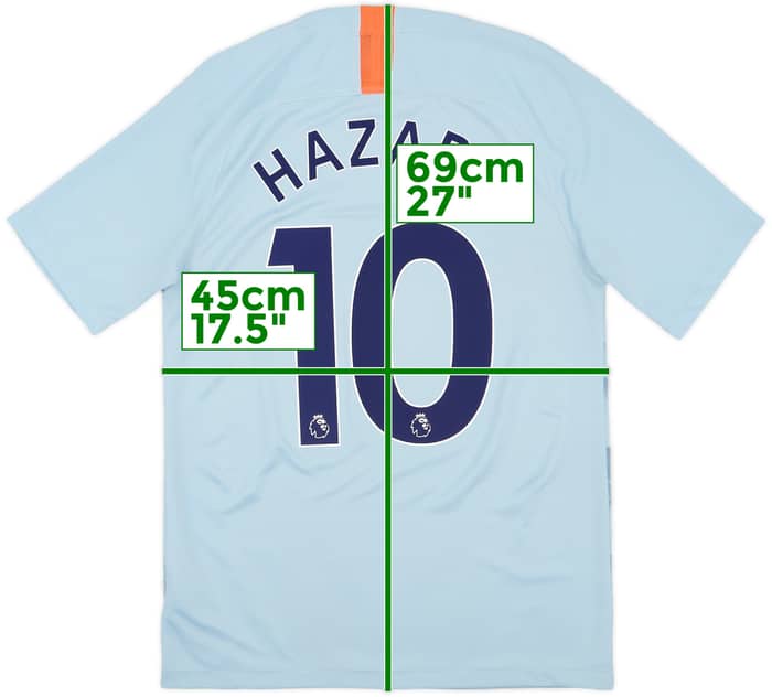 2018-19 Chelsea Third Shirt Hazard #10 - 5/10 - (S)