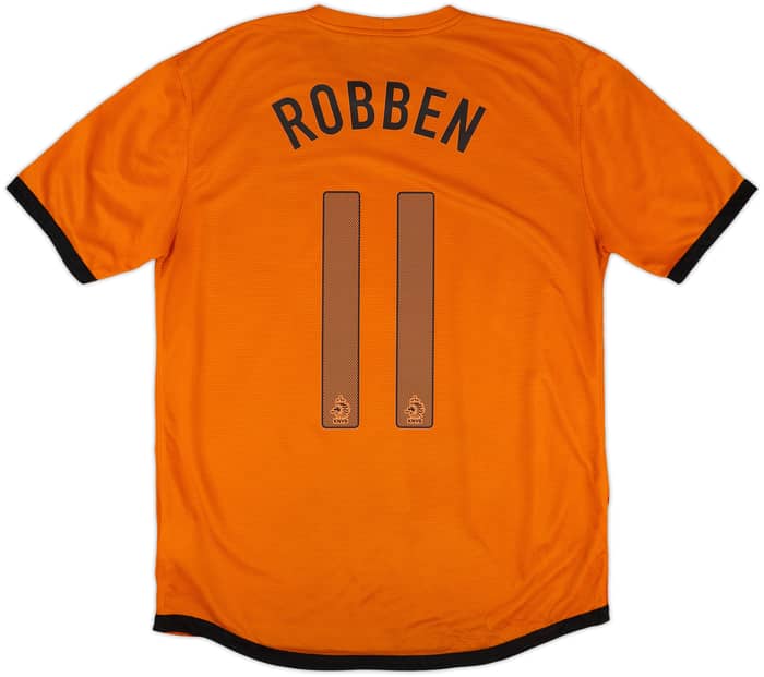 2012-13 Netherlands Home Shirt Robben #11 - 6/10 - (M)