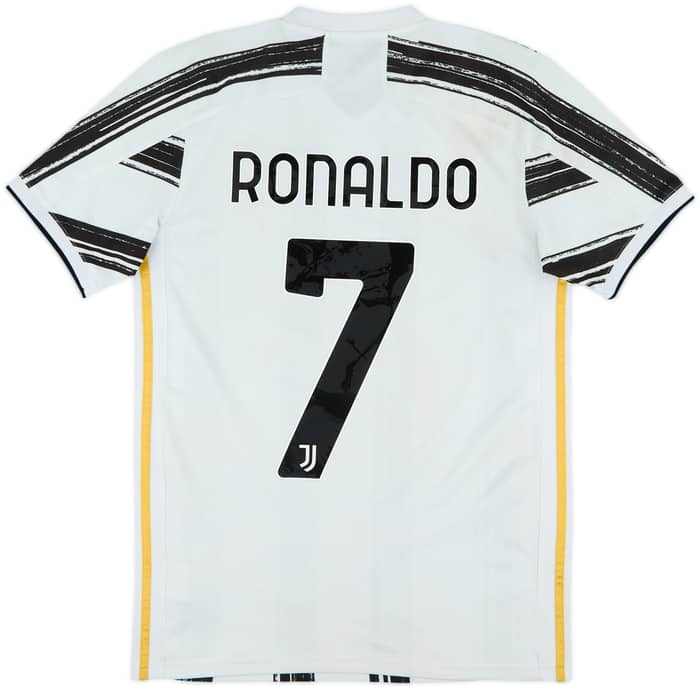 2020-21 Juventus Home Shirt Ronaldo #7 - 6/10 - (S)