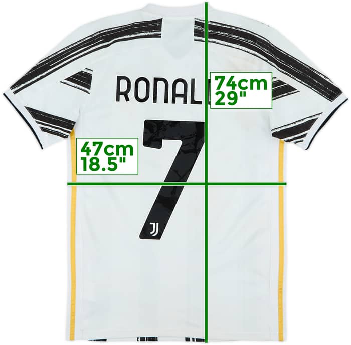 2020-21 Juventus Home Shirt Ronaldo #7 - 6/10 - (S)