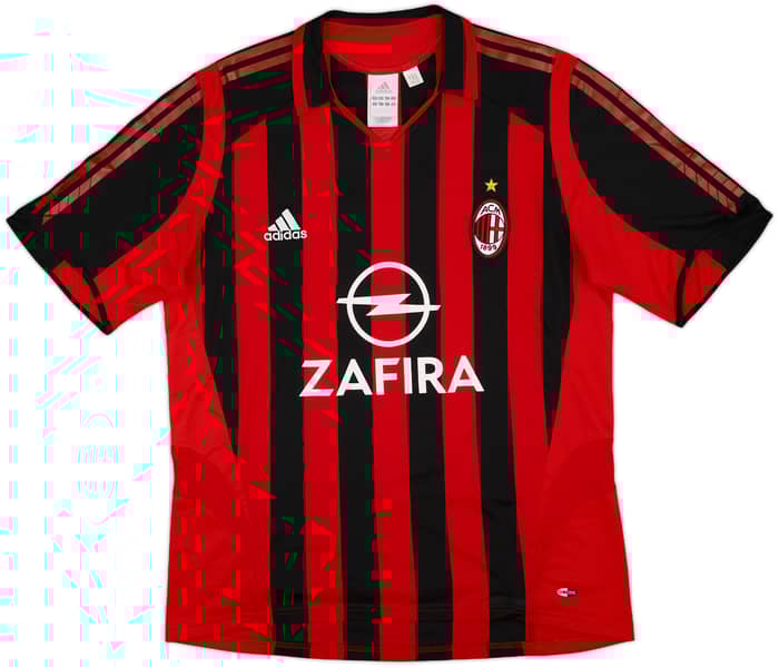 2005-06 AC Milan Home Shirt Shevchenko #7 - 8/10 - (L)