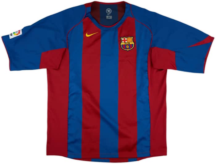 2004-05 Barcelona Home Shirt Messi #30 - 10/10 - (XL)