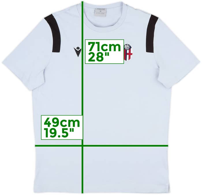 2021-22 Bologna Macron Training Shirt - 9/10 - (M)