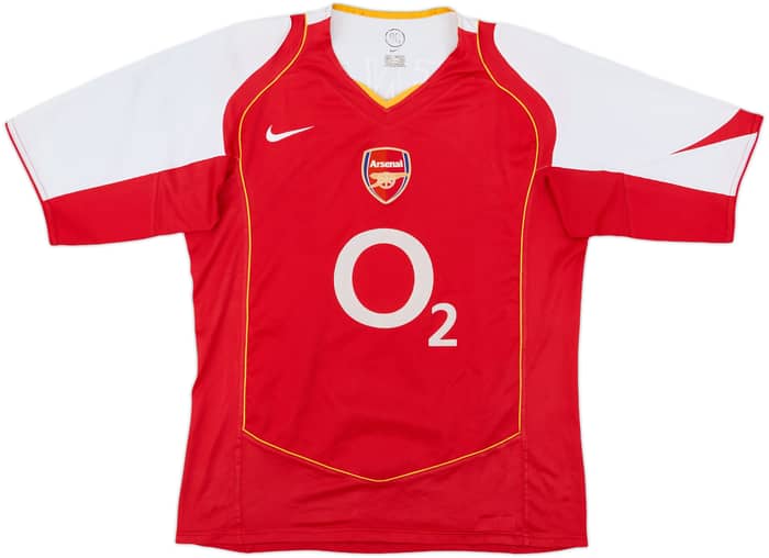 2004-05 Arsenal Home Shirt Henry #14 - 6/10 - (M)