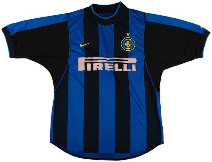 2000-01 Inter Milan Home Shirt Ronaldo #9 - 5/10 - (M)