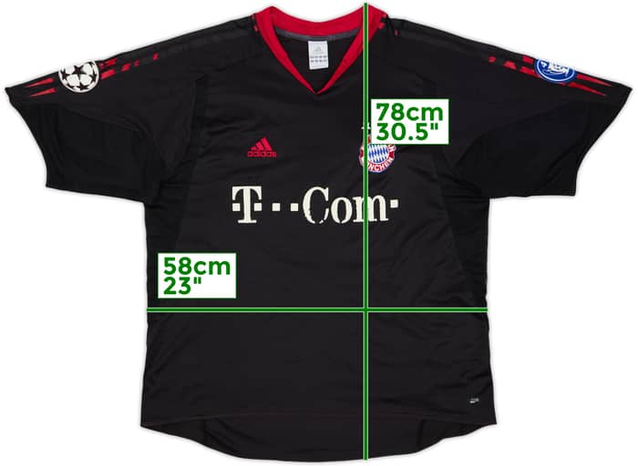 2004-05 Bayern Munich CL Shirt - 4/10 - (XL)