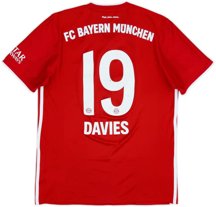 2020-21 Bayern Munich Home Shirt Davies #19 - 6/10 - (M)