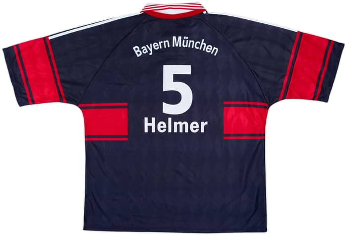 1997-99 Bayern Munich Home Shirt Helmer #5 - 6/10 - (XXL)