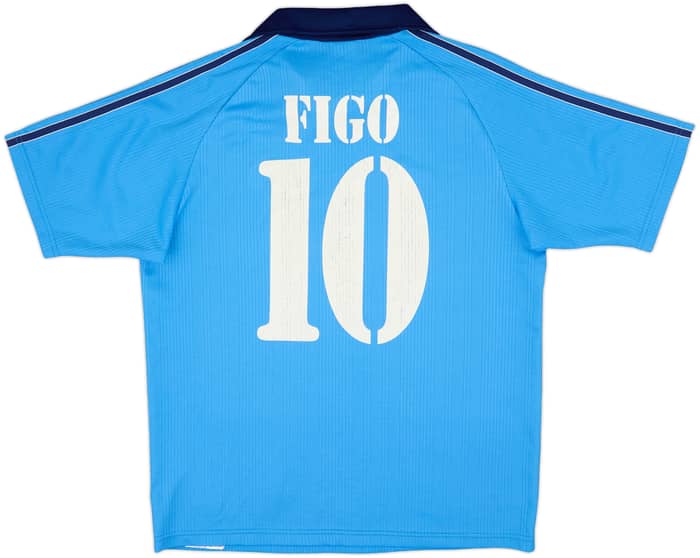 1999-00 Real Madrid Third Shirt Figo #10 - 6/10 - (XL.Boys)