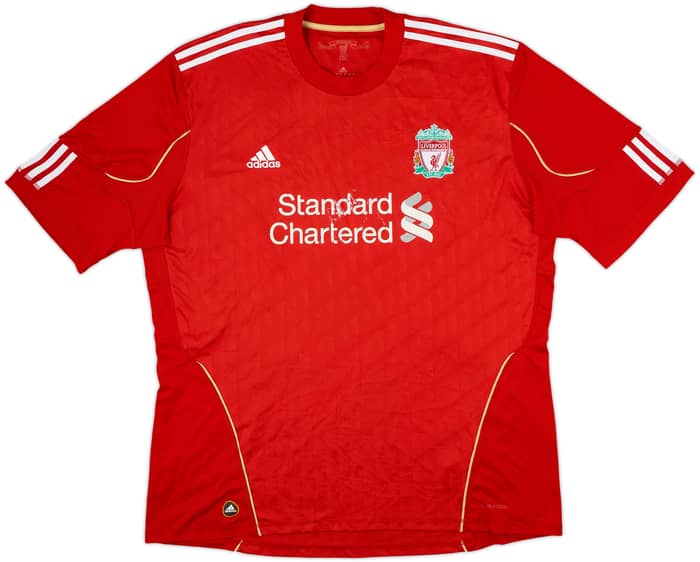 2010-12 Liverpool Home Shirt - 5/10 - (XXL)